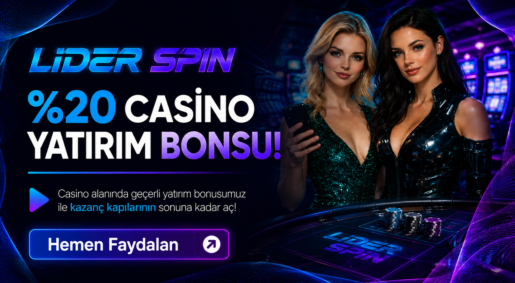 %20 CASİNO YATIRIM BONUSU