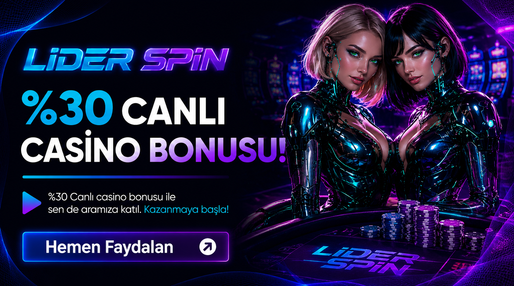 %30 CANLI CASİNO BONUSU